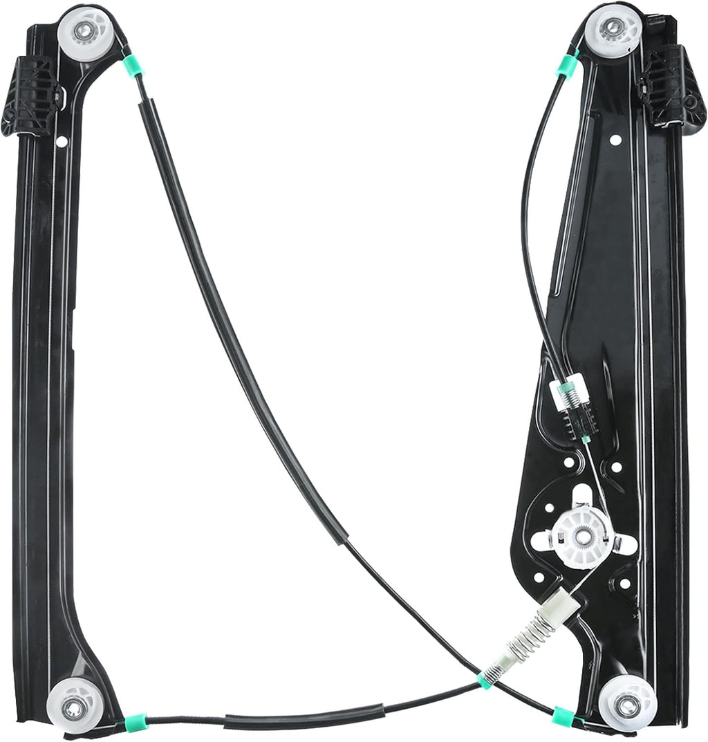 Power Window Regulator without Motor Front Right Passenger Side Pack of 2 W824362