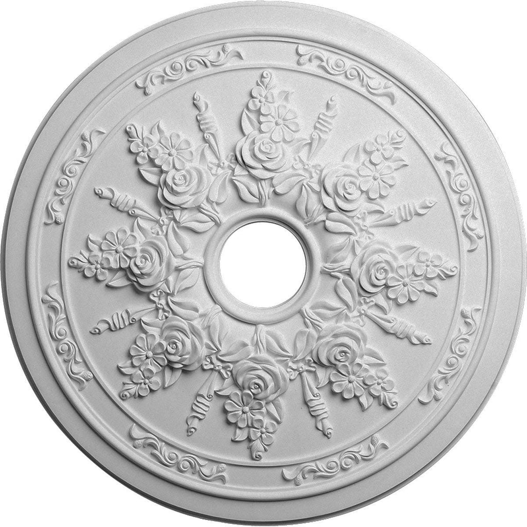 Rose and Ribbon Ceiling Medallion R79129