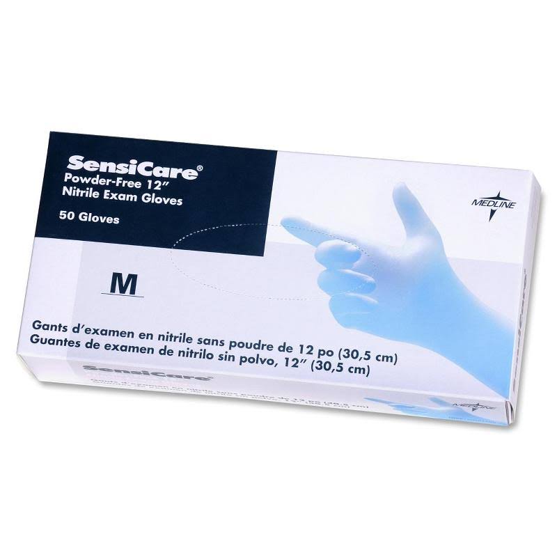 Blue Medium Nitrile Exam Gloves G5028