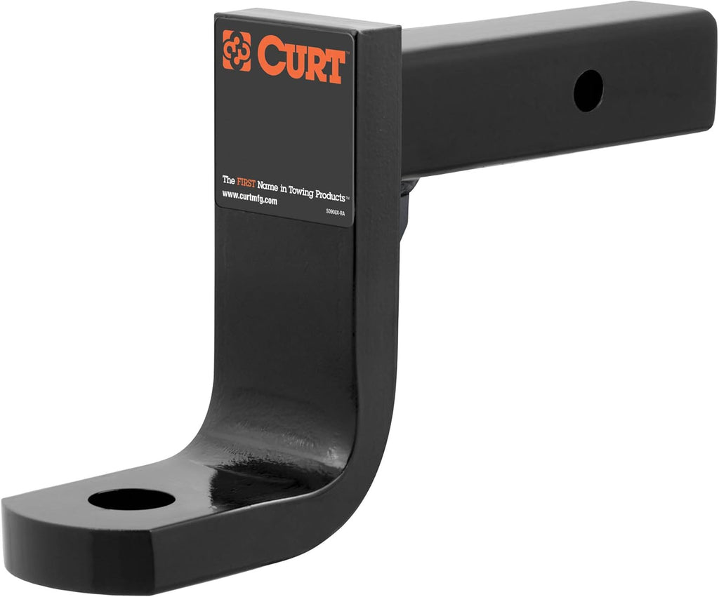 Class 4 Trailer Hitch Ball Mount, 2-Inch Receiver, 12,000 lbs, 6-Inch Drop, 5-Inch Rise, Pack of 2 T1078