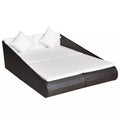 Brown Poly Rattan Daybed A779