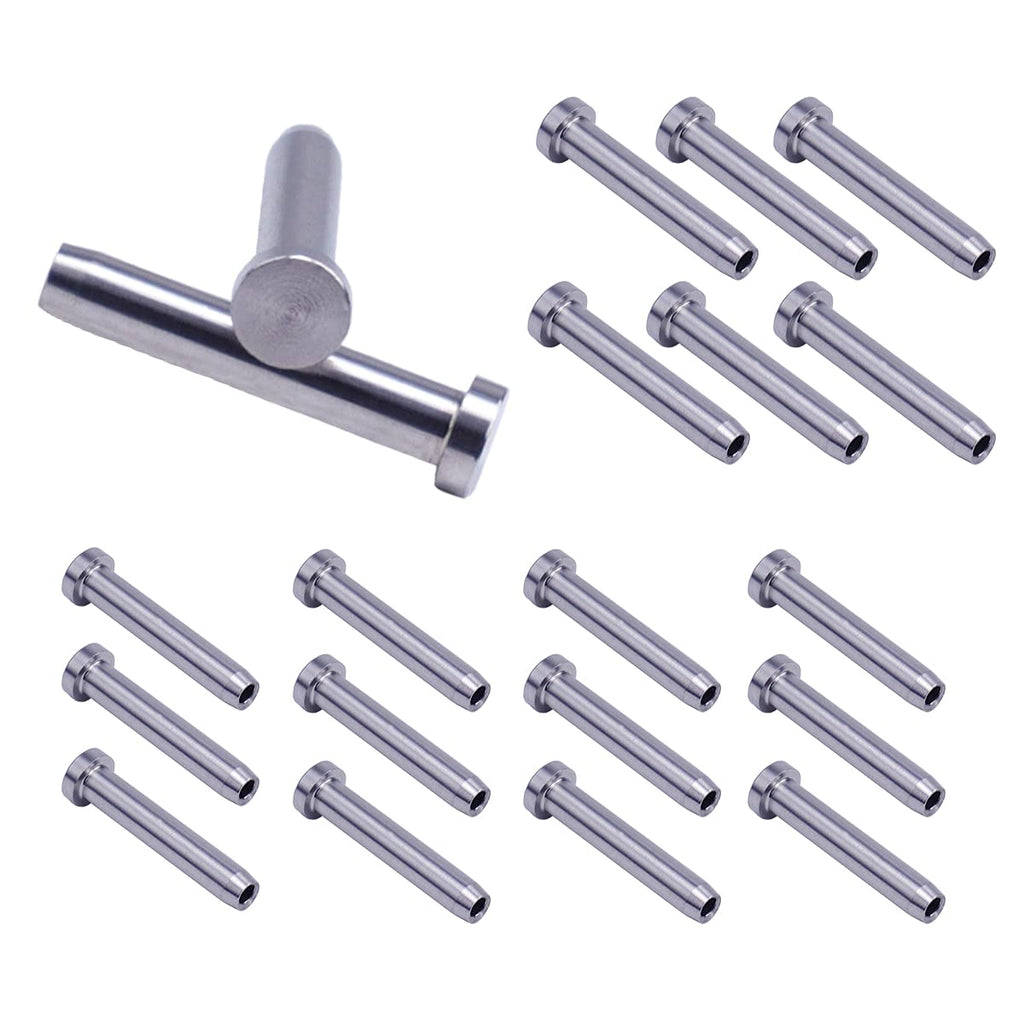 100Pack 1/8 T316 Stainless Steel Cable Railing Kit Hardware Terminal End Fitting K522