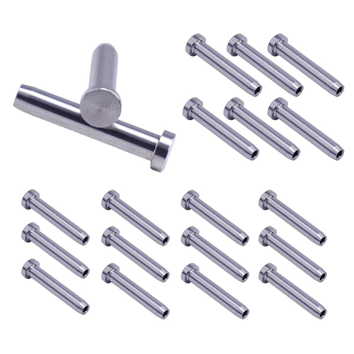 100Pack 1/8 T316 Stainless Steel Cable Railing Kit Hardware Terminal End Fitting K522