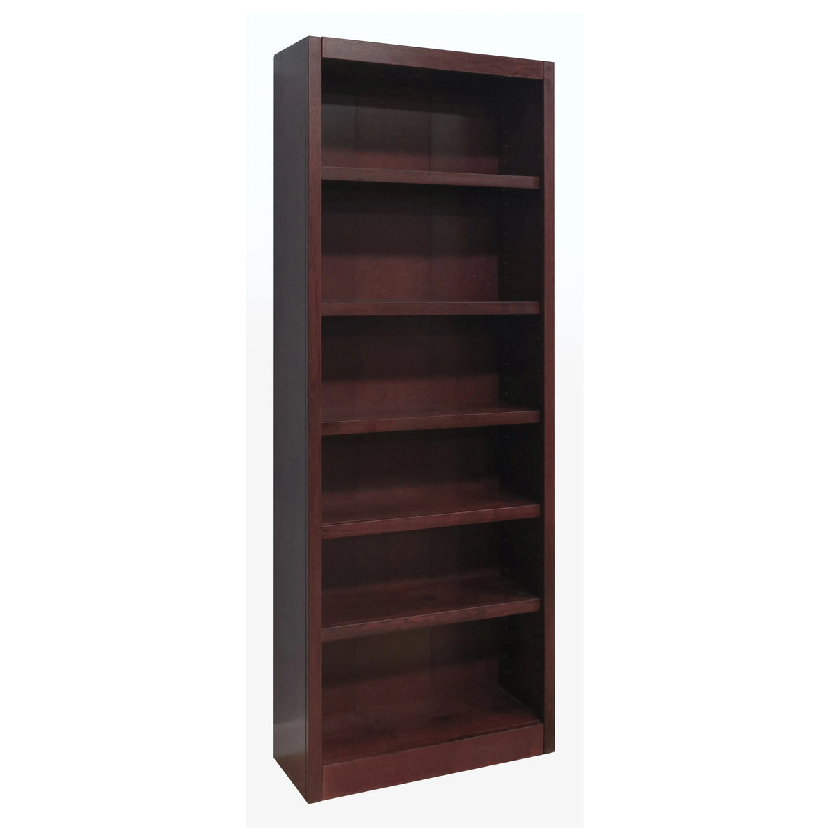 Oak 6 Shelf Bookcase R103