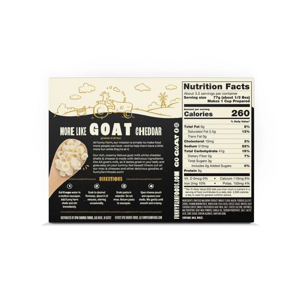 White Cheddar Shells & Cheese 9.5oz Pack of 8 D634
