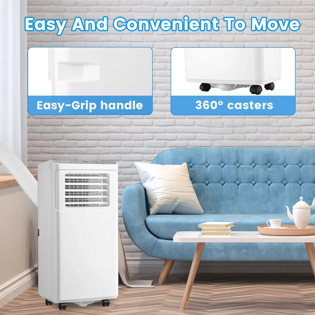 8000 BTU Portable Air Conditioner with Dehumidifier & Fan R90192