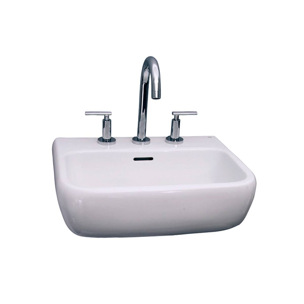White Wall-Hung Basin R8167