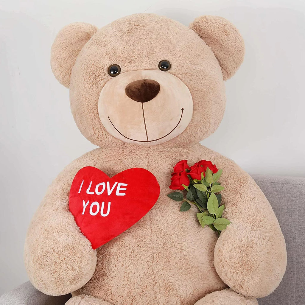 Brown Giant Teddy Bear 6ft Stuffed Animal Jumbo Human Size Teddy Bear U59385