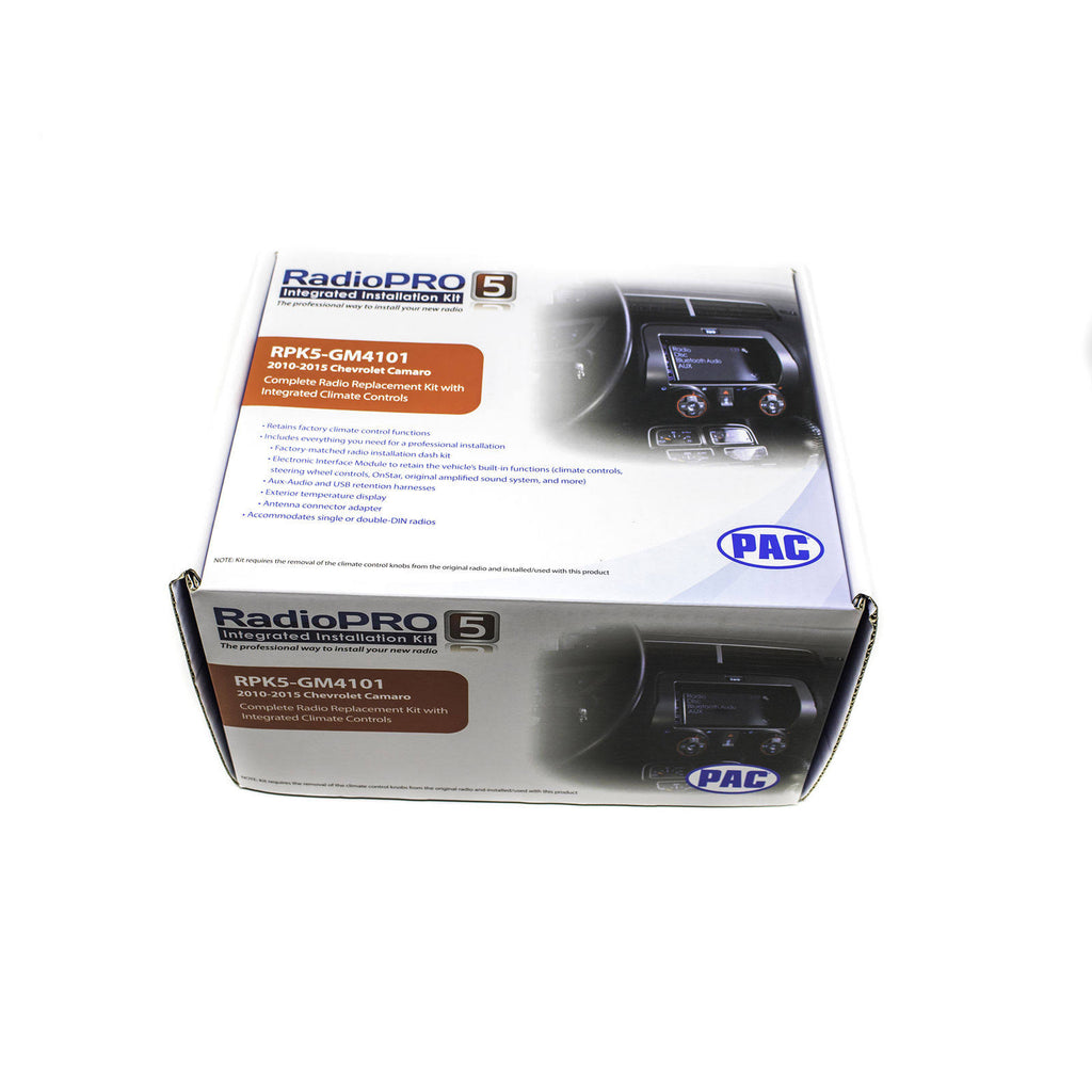 Radio Replacement Kit with Integrated Climate Controls F225864