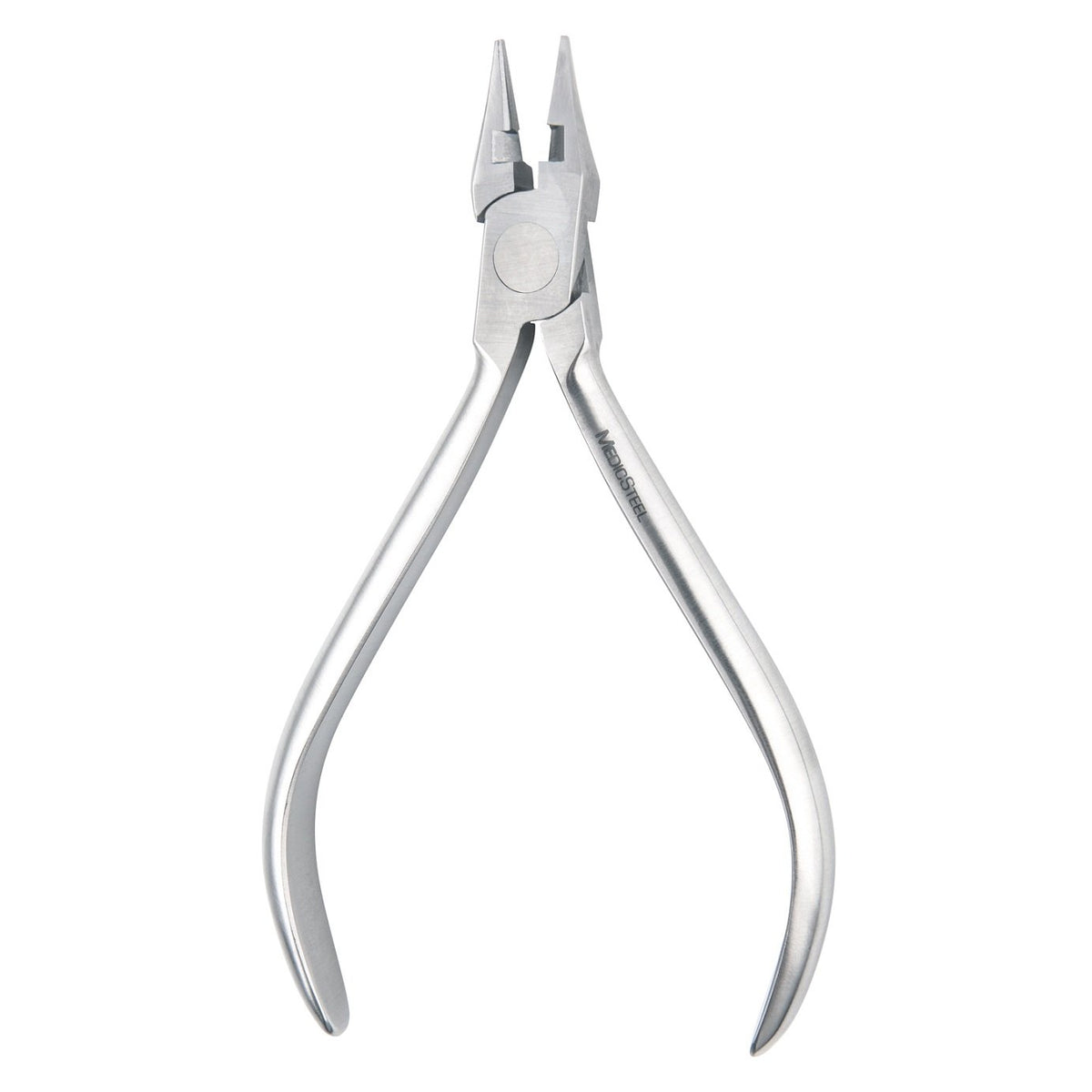 Stainless Steel Bird Beak Pliers with Cutter 5 inch Pack of 2 E1831