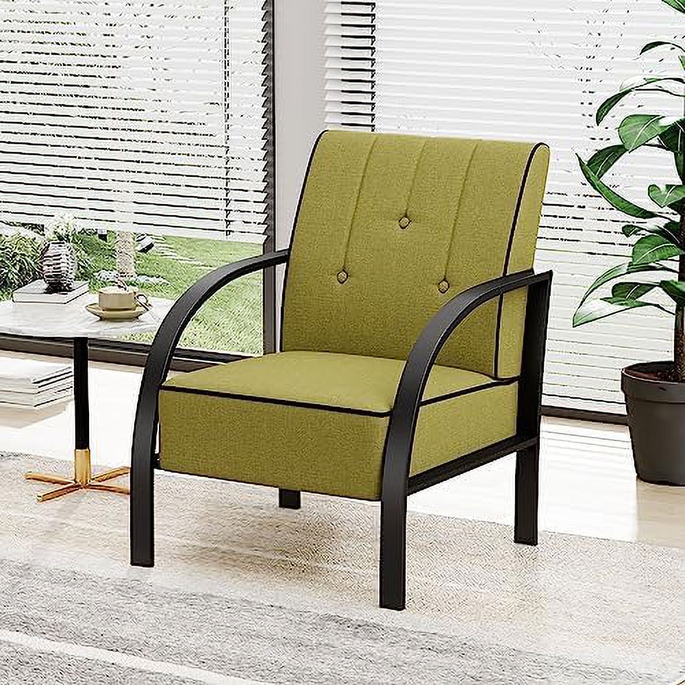 Green Upholstered Accent Chair A410
