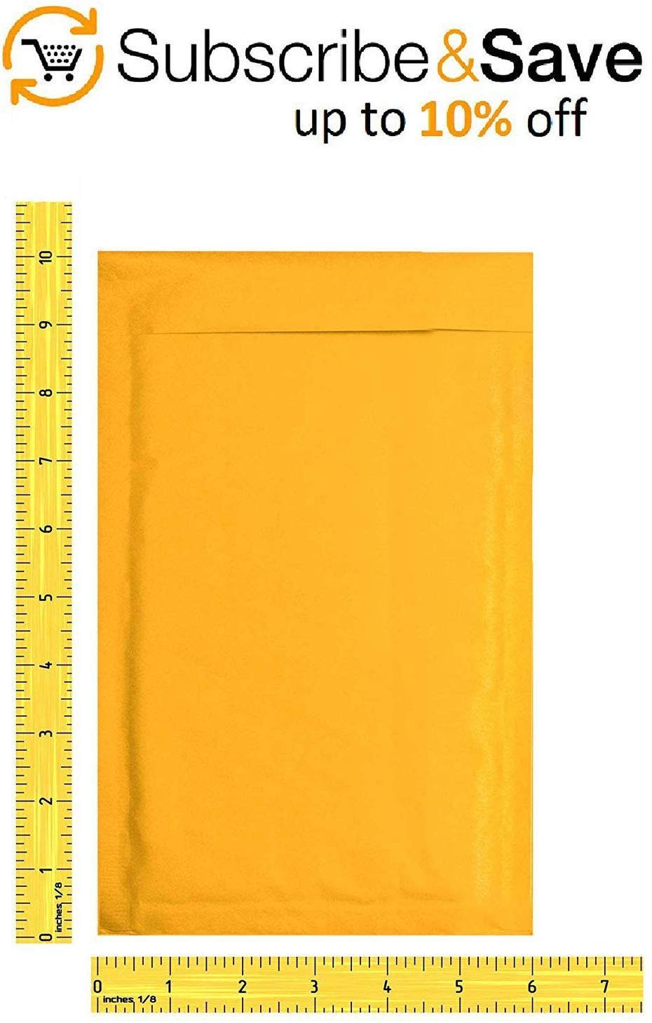 500 Pack Kraft Self Seal Bubble Mailers Padded Envelopes P2729