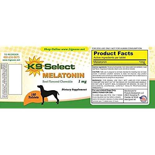 Melatonin for Small Dogs 1mg Y493665