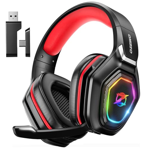 2.4GHz Wireless Gaming Headset with Flip Microphone B258413