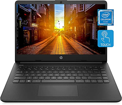 14inch HD Touchscreen Display Intel Celeron N4020 Dual-Core Processor 4GB DDR4 Memory 128GB Storage Webcam Indigo Blue V13293