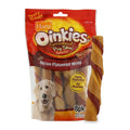 Bacon Wrap Twists Pig Skin Dog Treats F9454