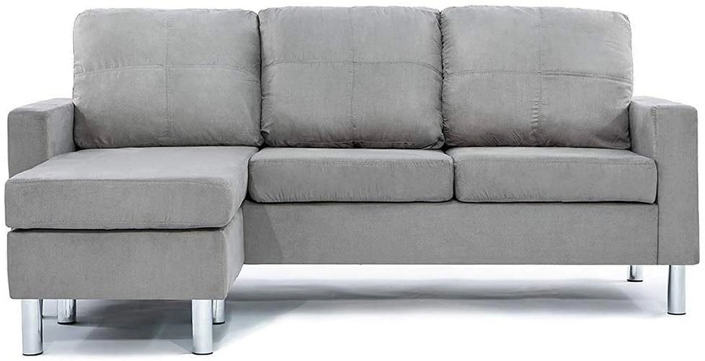 Modern Sectional Sofa Gray B120