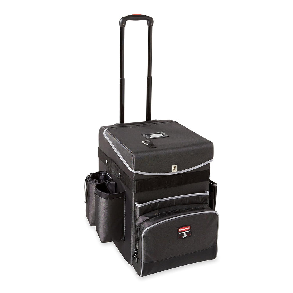 Executive Janitorial Housekeeping Quick Cart, Medium, Dark Gray M1627