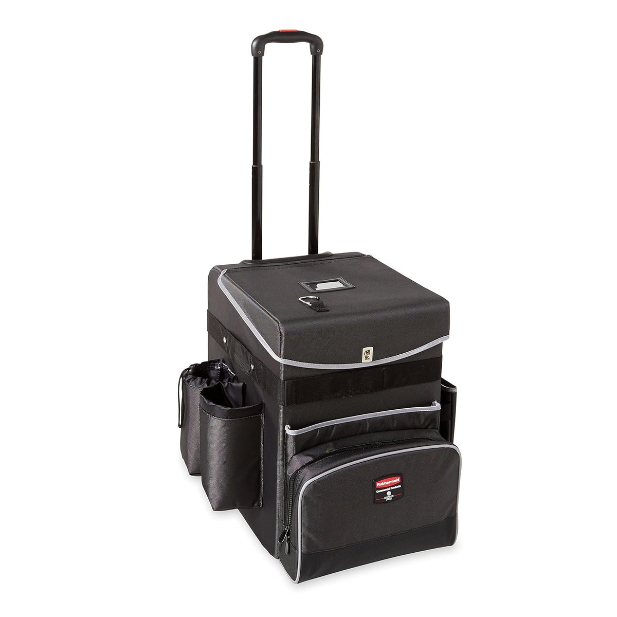Executive Janitorial Housekeeping Quick Cart, Medium, Dark Gray M1627