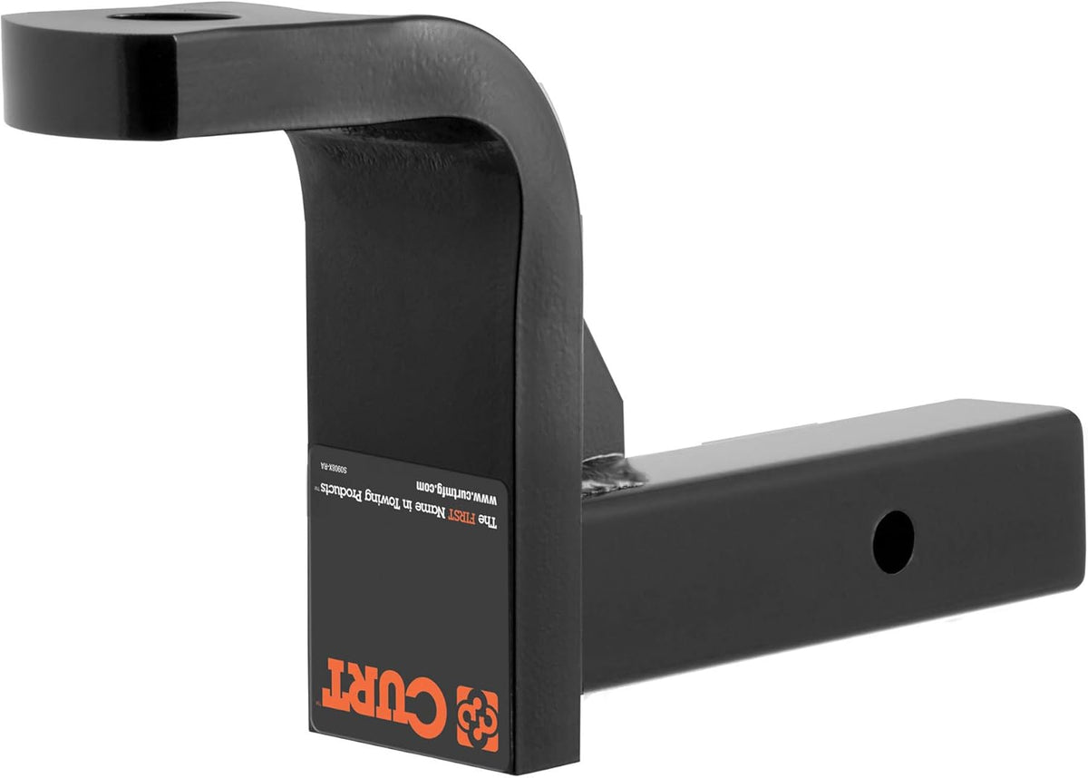 Class 4 Trailer Hitch Ball Mount, 2-Inch Receiver, 12,000 lbs, 6-Inch Drop, 5-Inch Rise, Pack of 2 T1078