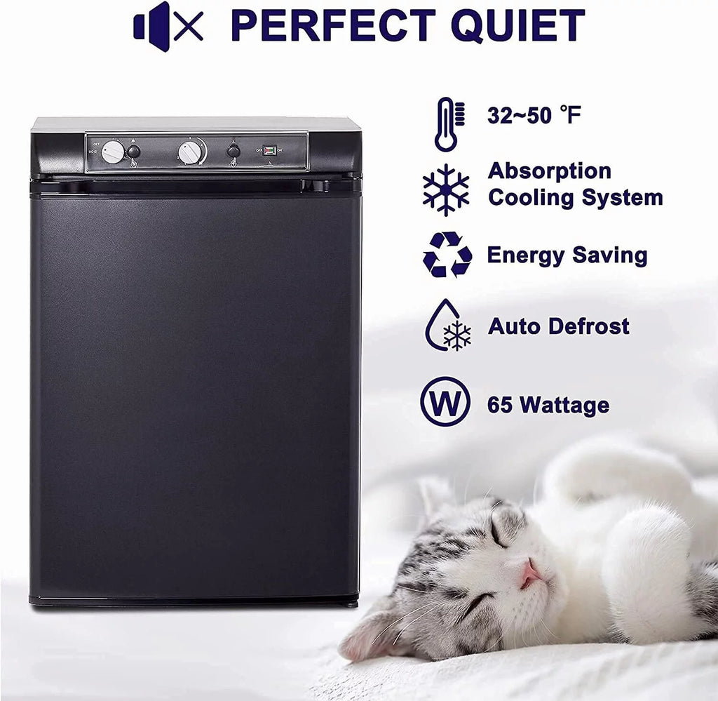 2.1 Cu ft Gas Portable Refrigerator W431