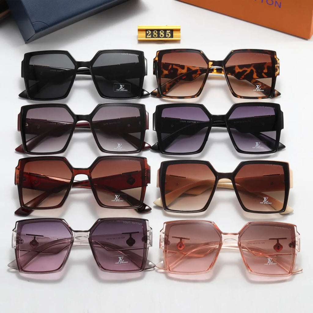 Square Frame Polarized Sunglasses M445494