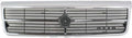 Chrome Shell Grille Assembly with Painted Black Insert K551