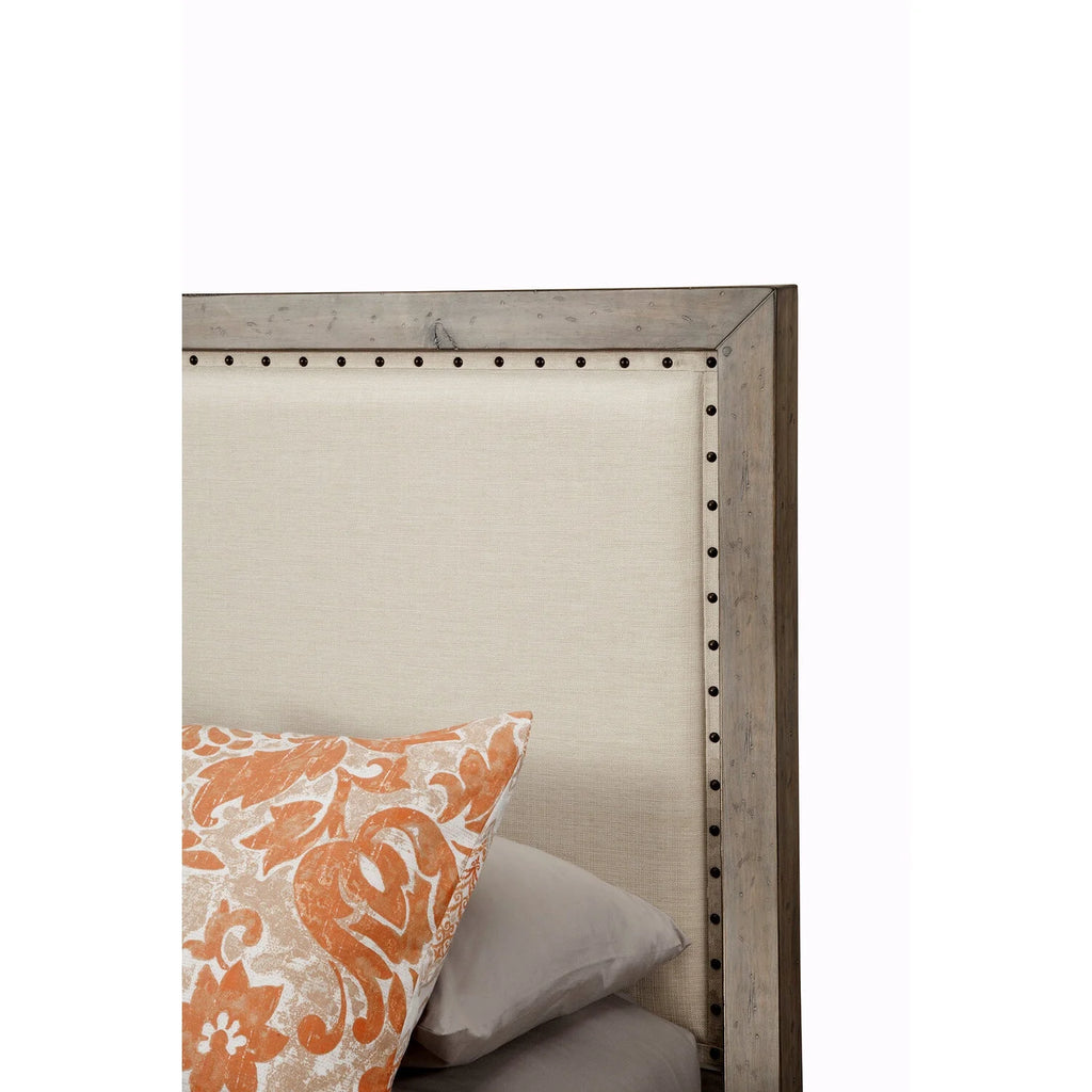 California King Wood Bed D9710