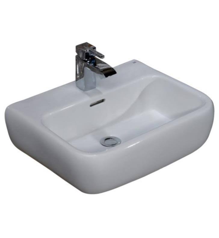 White Wall-Hung Basin R8167