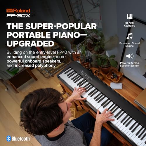 Black 88-Note Digital Piano Q1052