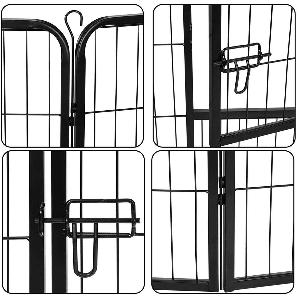 Foldable Metal Exercise Pen & Pet Playpen O598