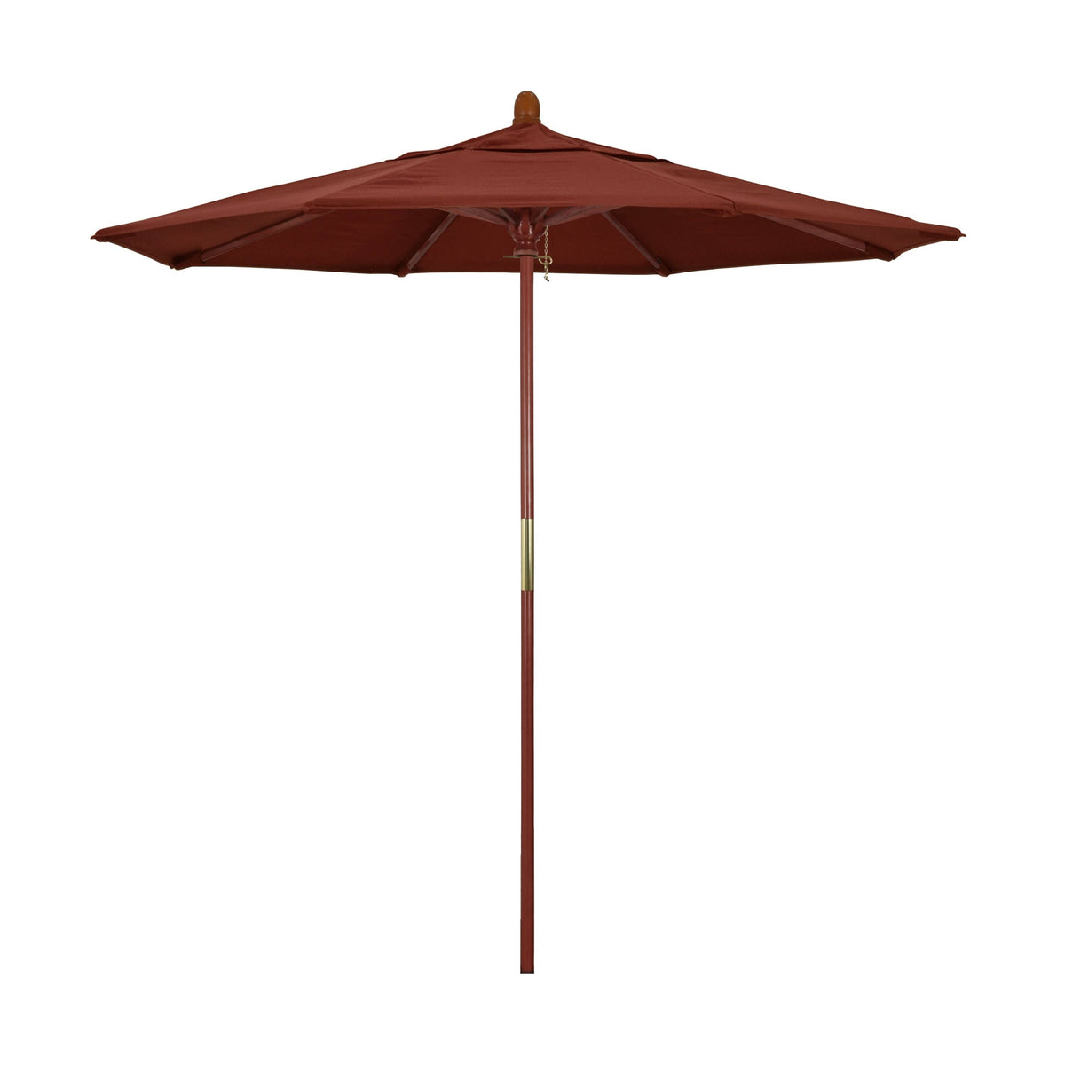 7.5 ft Wood Market Umbrella N659