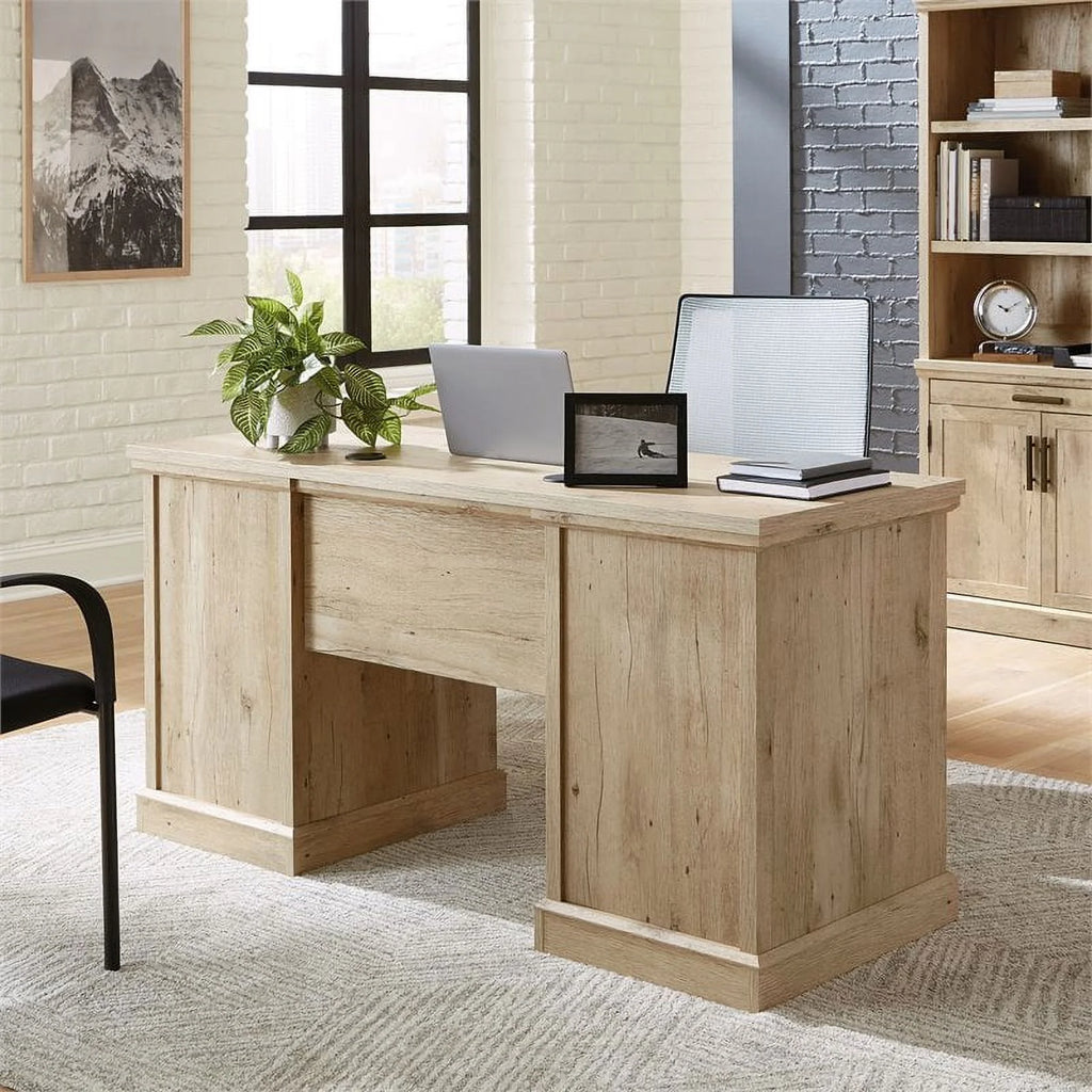 2-Piece Credenza Desk & Filing Cabinet Set B238