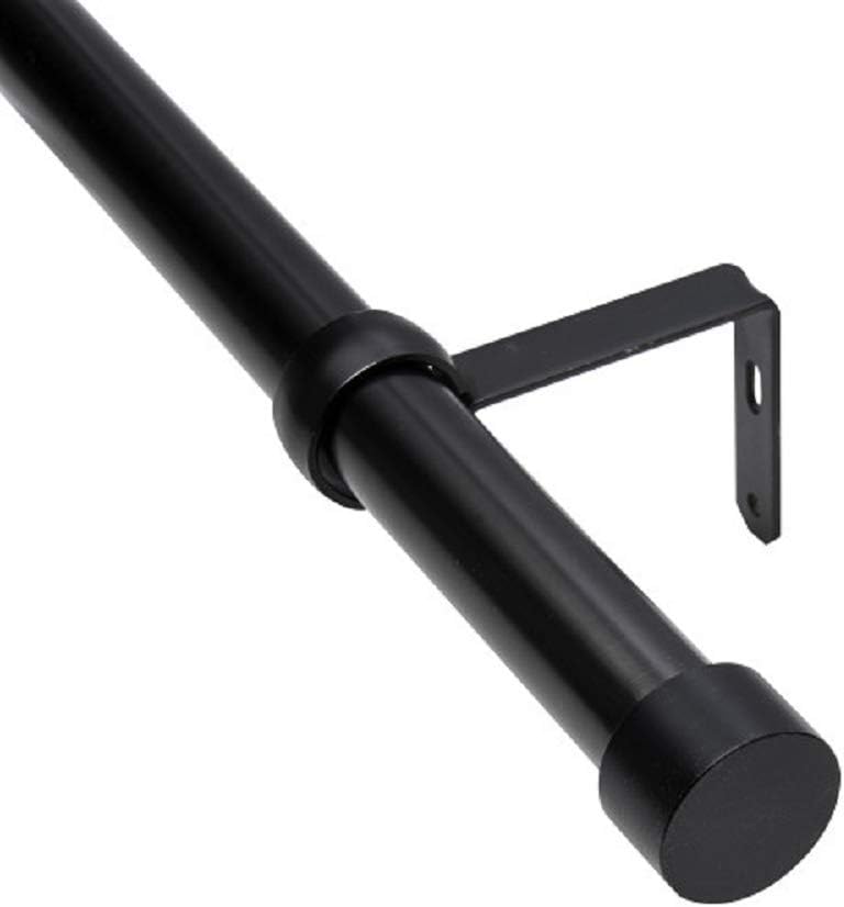 Nickel Adjustable Curtain Rod 36 to 72-Inches S3800