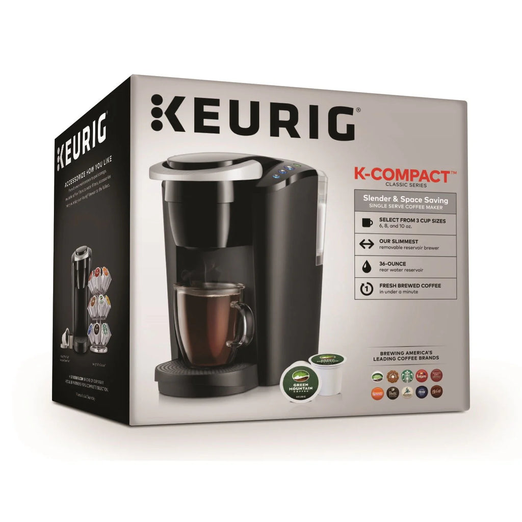 Black Single-Serve K-Cup Pod Coffee Maker O671