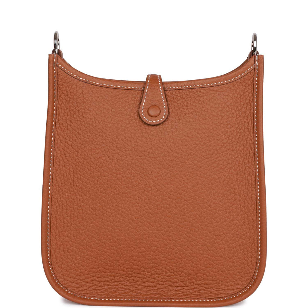 Gold Clemence Palladium Hardware Bag D195