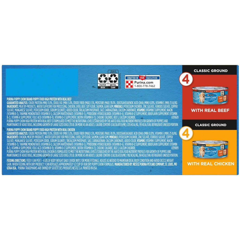 Wet Puppy Food Variety Pack K570