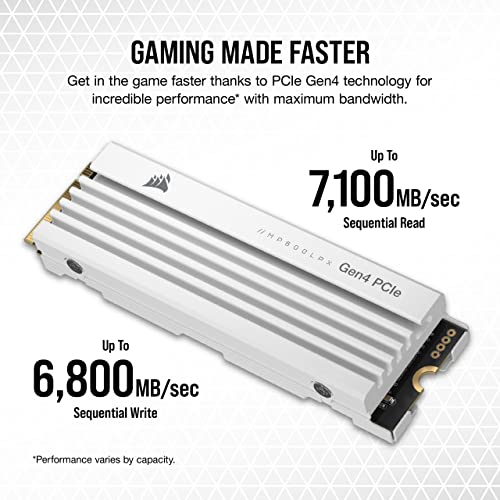 500GB M.2 NVMe PCIe Gen4 SSD Black T582444