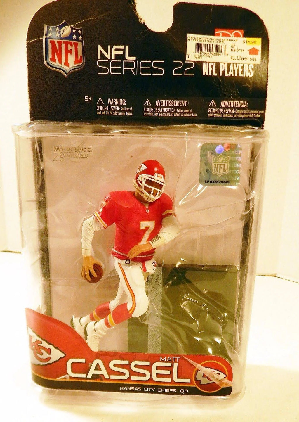Kansas City Chiefs Matt Cassel Figure J720874