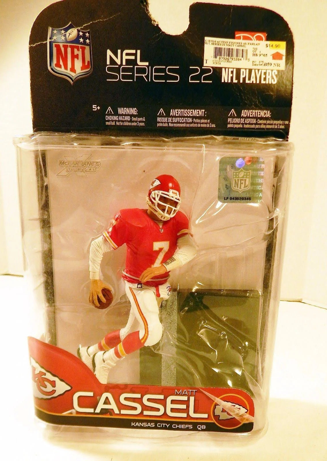 Kansas City Chiefs Matt Cassel Figure J720874