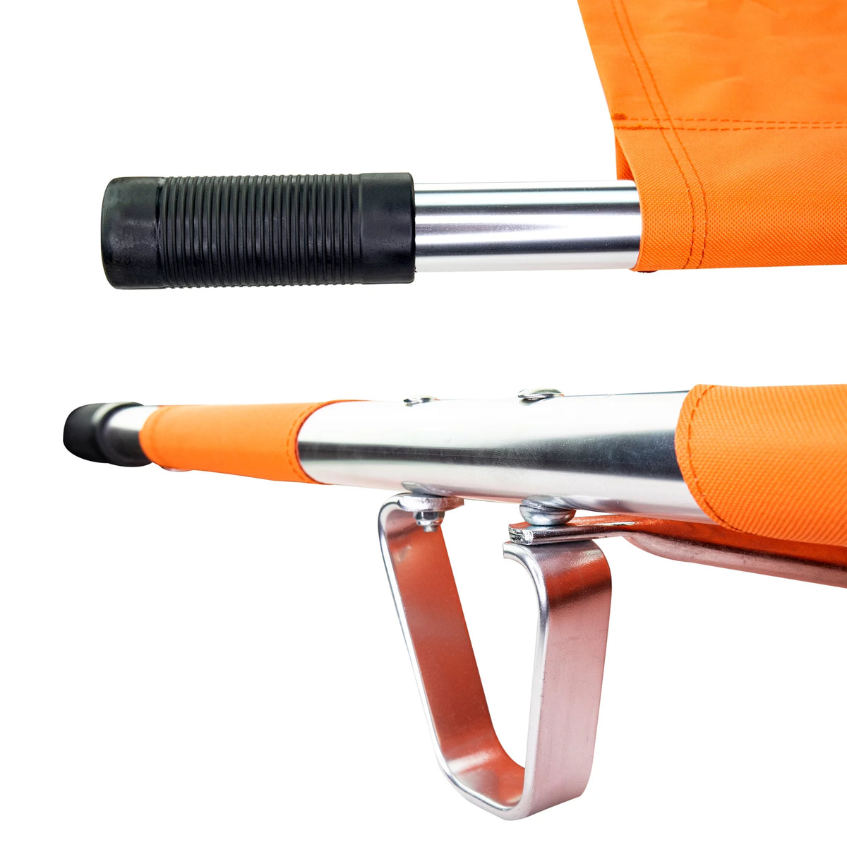 Orange Folding Medical Stretcher T4021
