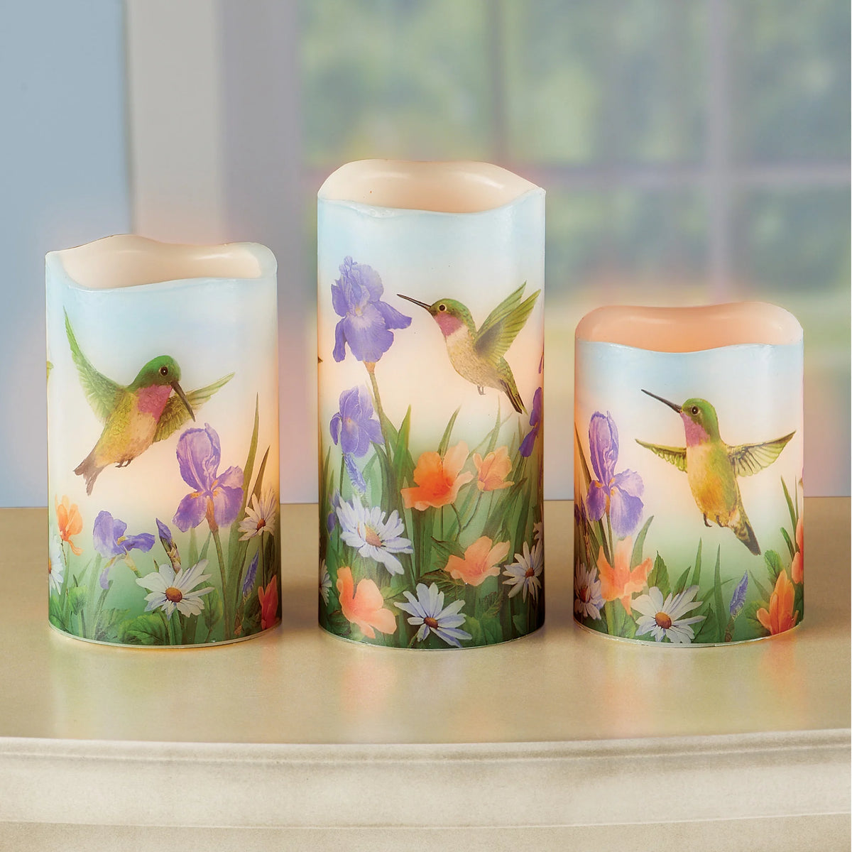 Flameless Candle Set of 3 Z6501