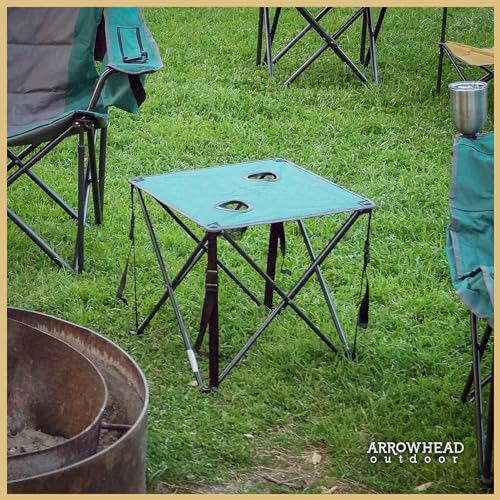 26” Heavy-Duty Portable Folding Camping Table with Carrying Case K362532
