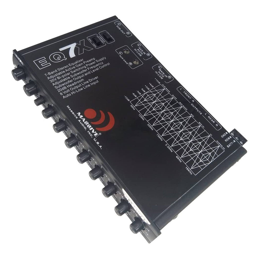 7 Band Car Audio Graphic Equalizer E56847