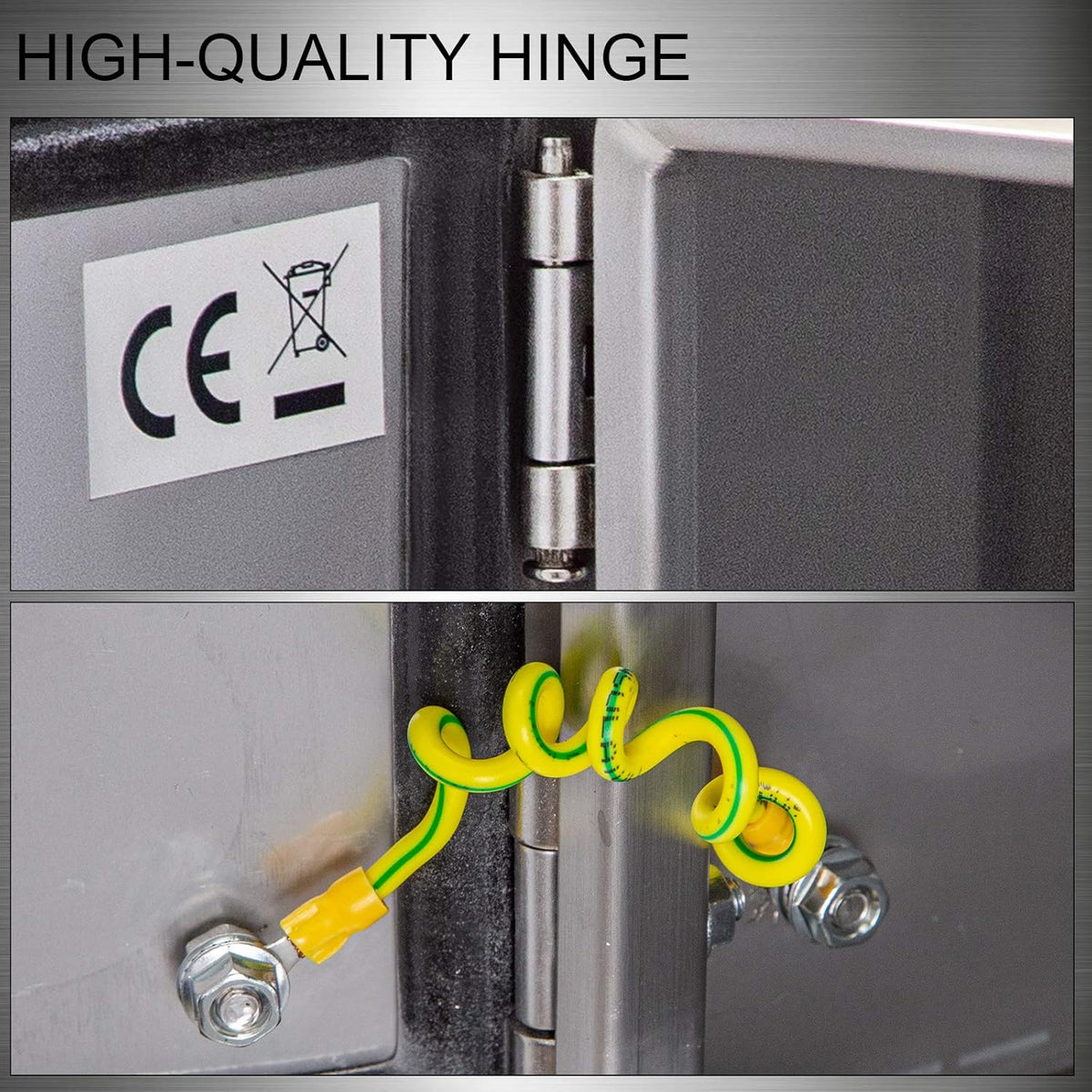 12 x 12 x 8'' NEMA 4X Steel Electrical Enclosure P203