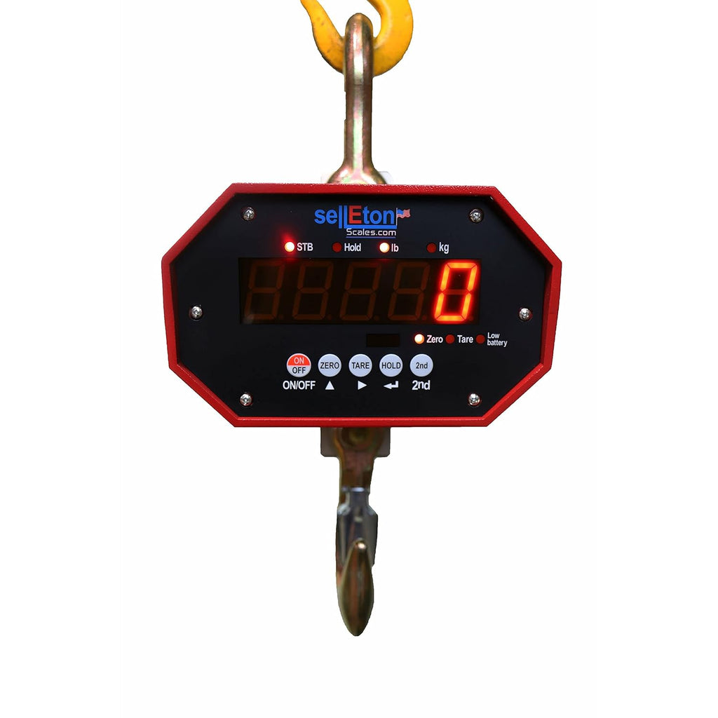 Heavy Duty Industrial Crane Scale, 6000 lbs x 1 lb Y752