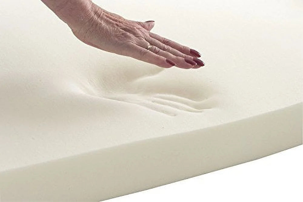 Visco Memory Foam Square Sheet 4"Hx22W"x22L" 2.5 lb Regular Density S8406