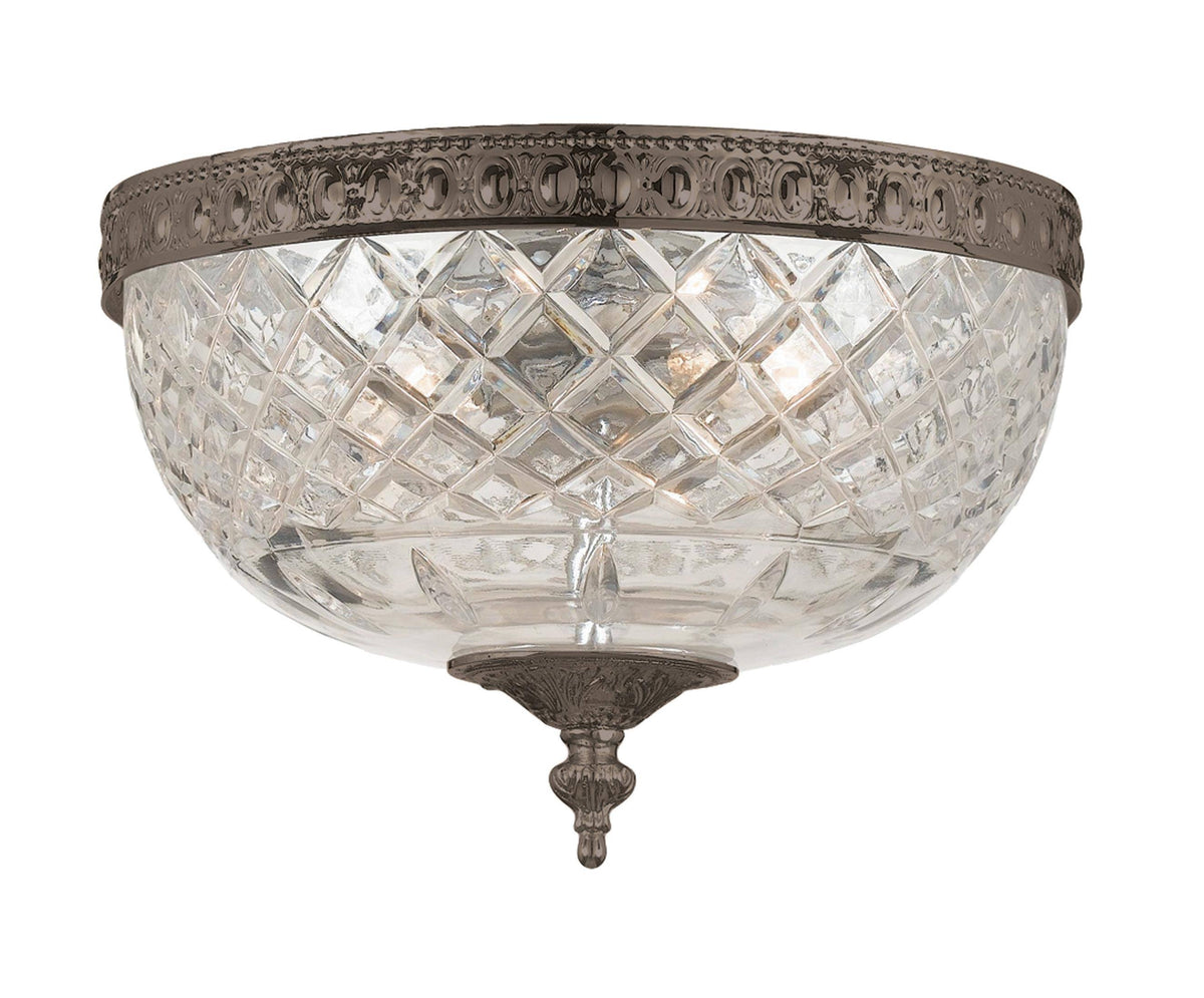 Polished Chrome 2 Light Ceiling Mount B2378