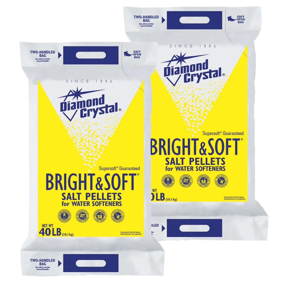 40 lb. Bag-2-Pack Water Softener Salt Pellets P479