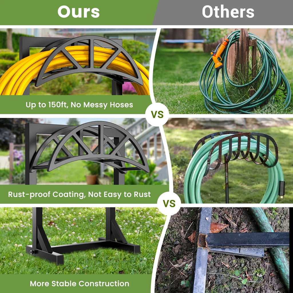Freestanding Heavy Duty Metal Hose Holder X453591